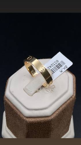 YELLOW GOLD RING K18