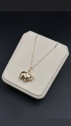 YELLOW GOLD NECKLACE K18