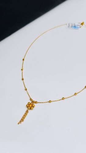 YELLOW GOLD NECKLACE K21