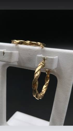 GOLD EARINGS K18