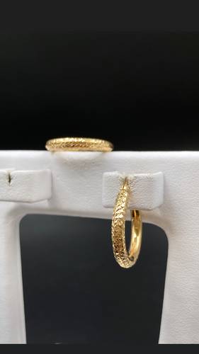 GOLD EARINGS K18