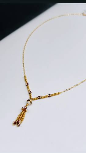 YELLOW GOLD NECKLACE K21