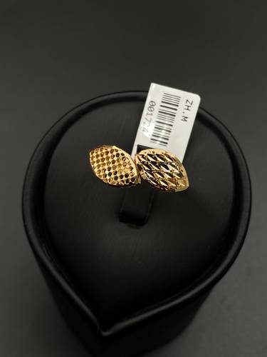 خاتم ذهب أصفر عيار 21 