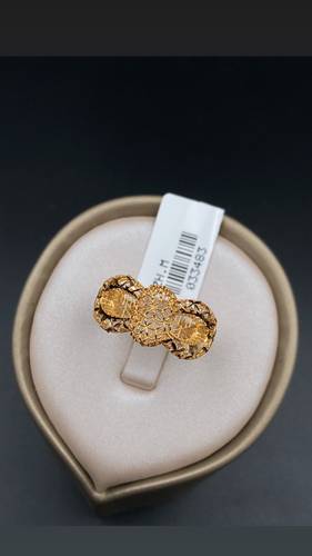 YELLOW GOLD RING K21
