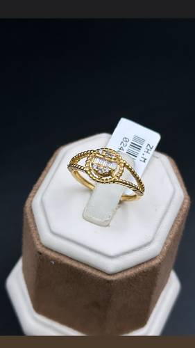 YELLOW GOLD RING 18K