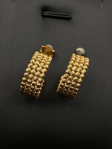 حلق ذهب أصفر عيار21 
