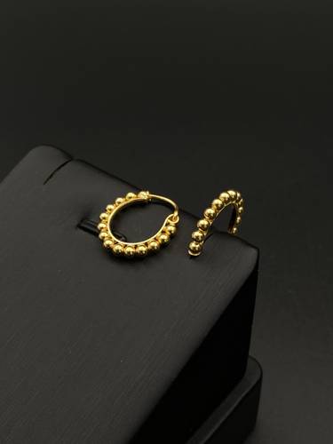 حلق ذهب عيار 21