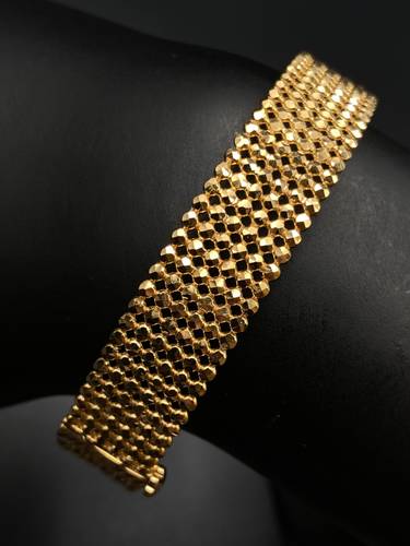 سوارة ذهب أصفر عيار 21 