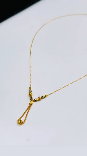 YELLOW GOLD NECKLACE K21