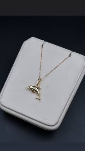 YELLOW GOLD NECKLACE K18