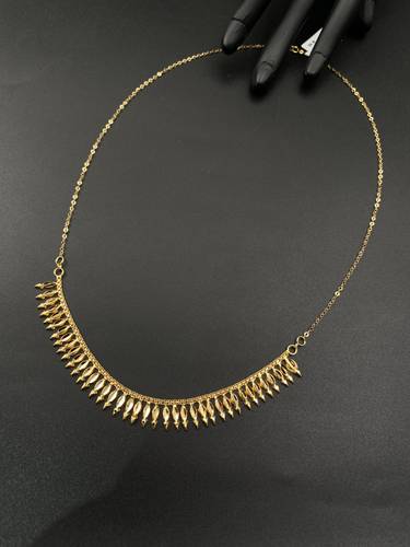 عقد ذهب أصفر عيار 21 