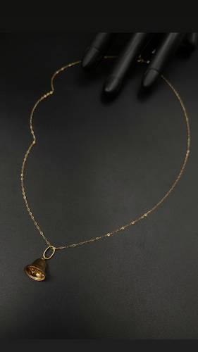 YELLOW GOLD NECKLACE K18