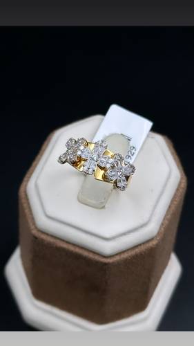 YELLOW GOLD RING 18K