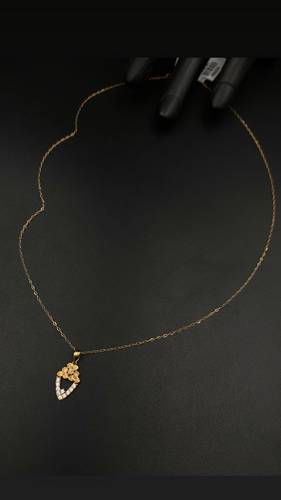 YELLOW GOLD NECKLACE K18