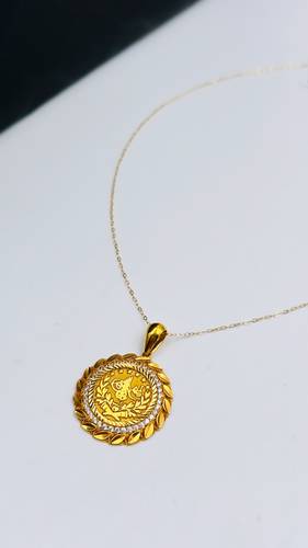 YELLOW GOLD NECKLACE K21