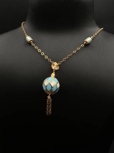 GOLD LONG NECKLACE K21