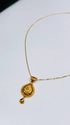 YELLOW GOLD NECKLACE K21