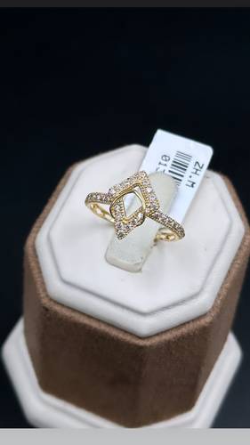 YELLOW GOLD RING 18K