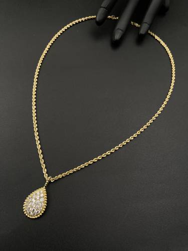 عقد ذهب أصفر عيار 18 