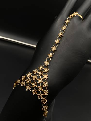 كف ذهب أصفر عيار 21 