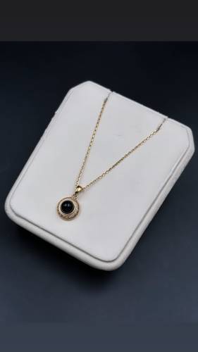 YELLOW GOLD NECKLACE K18