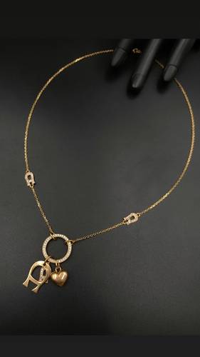 YELLOW GOLD NECKLACE K18