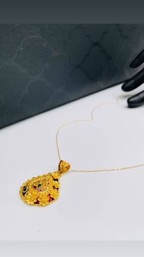 YELLOW GOLD NECKLACE K21