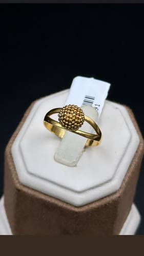 YELLOW GOLD RING K18