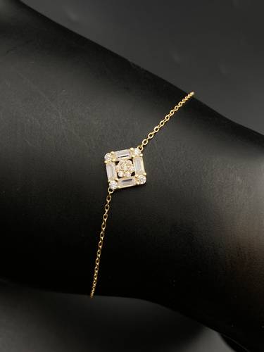 سوارة ذهب أصفر عيار 18 