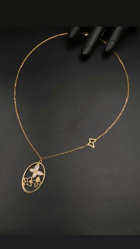 عقد ذهب أصفر عيار 18