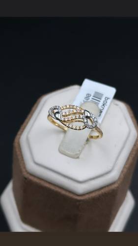 YELLOW GOLD RING 18K