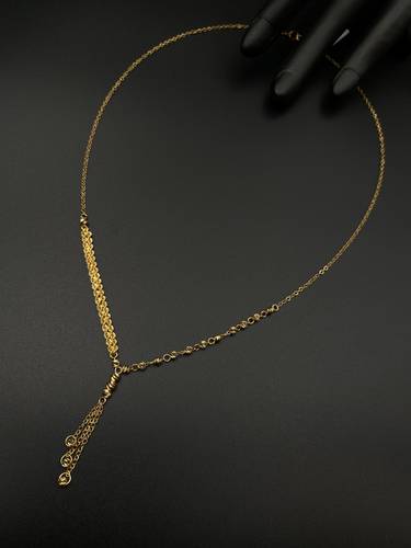 عقد ذهب أصفر عيار 21 