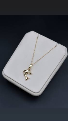 YELLOW GOLD NECKLACE K18