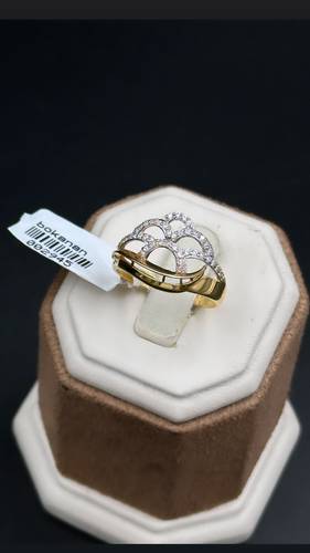 YELLOW GOLD RING 18K