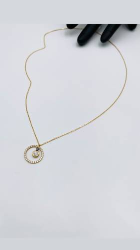 YELLOW GOLD NECKLACE K18