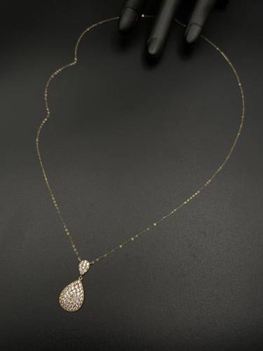 YELLOW GOLD NECKLACE K18