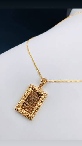 ‎عقد ذهب عيار 21