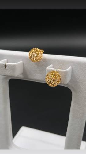 GOLD EARINGS 21K