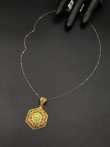عقد ذهب أصفر عيار 21 