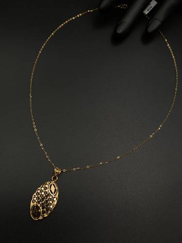 عقد ذهب أصفر عيار 21 