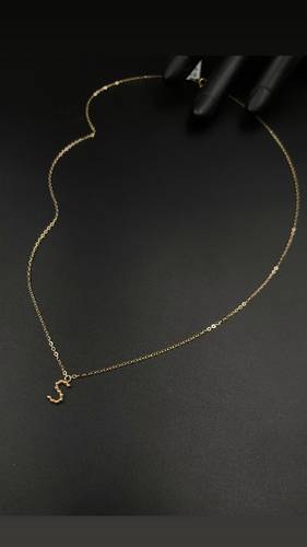 عقد ذهب أصفر عيار 18