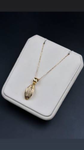 YELLOW GOLD NECKLACE K18