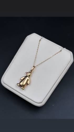 YELLOW GOLD NECKLACE K18