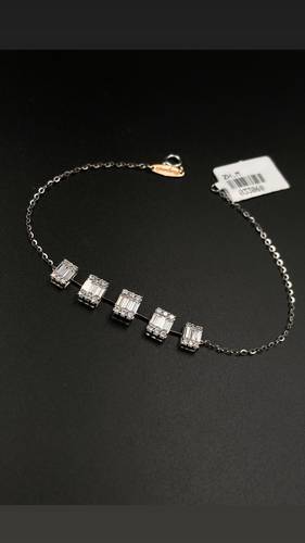 WHITE GOLD BRACELET K18