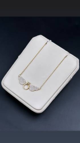 YELLOW GOLD NECKLACE K18