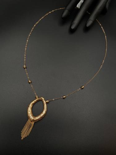 عقد ذهب أصفر عيار 21 