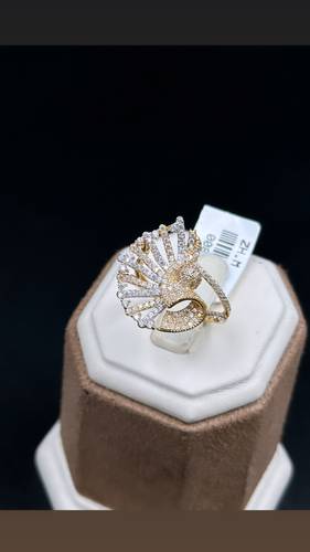 YELLOW GOLD RING 18K