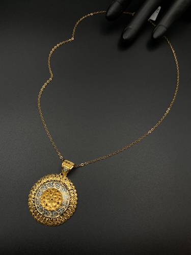 عقد ذهب أصفر عيار 21 