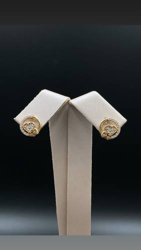 YELLOW GOLD EARINGS 18K