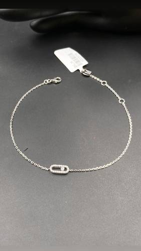 WHITE GOLD BRACELET K18